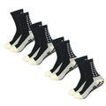 4 Pack Men s Anti Slip Soccer Socks